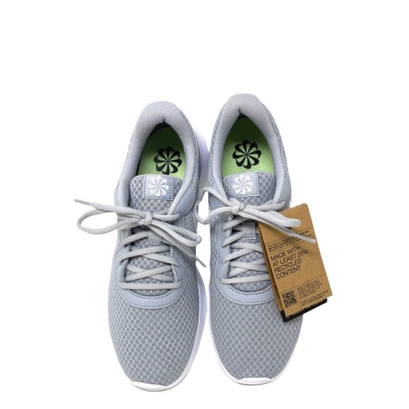 💖MEGA SALE💖Nike WOMEN Running Shoe DJ6257 003 Tanjun Wolf Grey White  Canvas - Picture 8 of 9